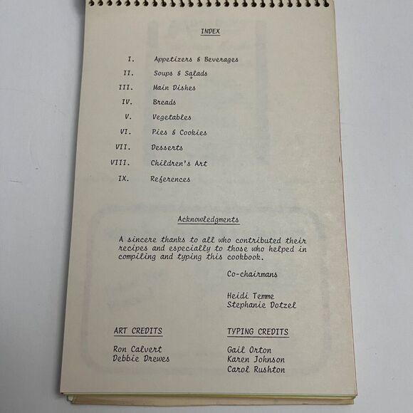 Vintage Cookbook Trinity Lutheran Seminary Community Cookbook Spiral Bound - Picture 3 of 8